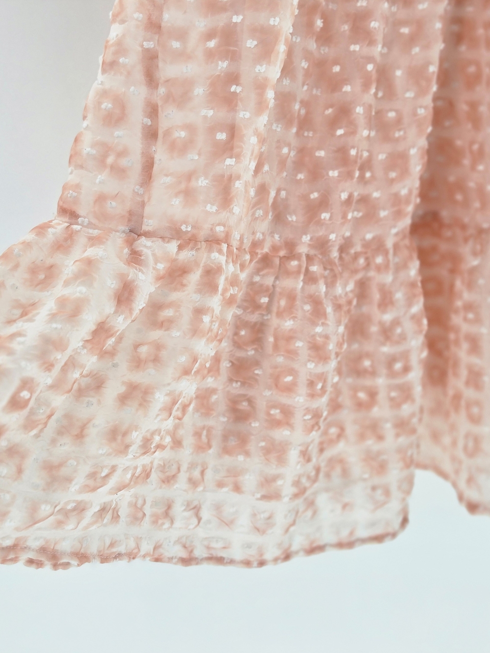 Flying Tomato A Calin L Dress Smocked Puff Sleeves Femme Flirty Versatile Staple - Picture 6 of 16